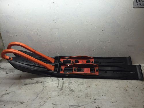 03 04 05 06 arctic cat 440 f5 f6 f7 firecat black skis ski runners