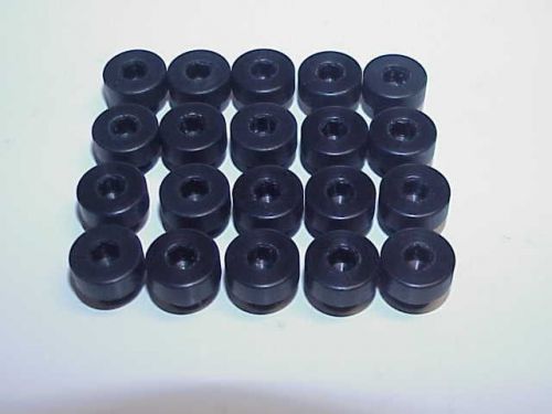 20 new billet aluminum port plugs 3/8-24 fine thread from a nascar engine shop