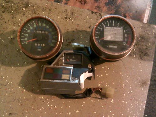 86 kawasaki 454ltd 454 ltd speedometer tachometer gauge cluster used