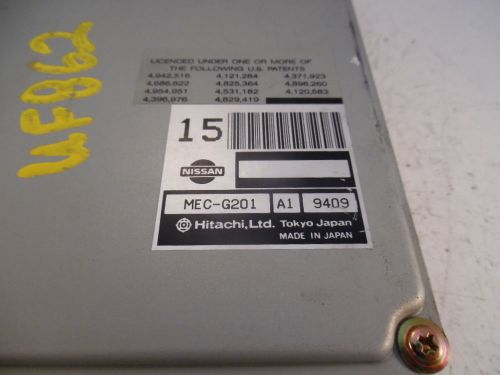 99 infiniti q45 mec-g201 a1 computer brain engine control ecu ecm module k6385
