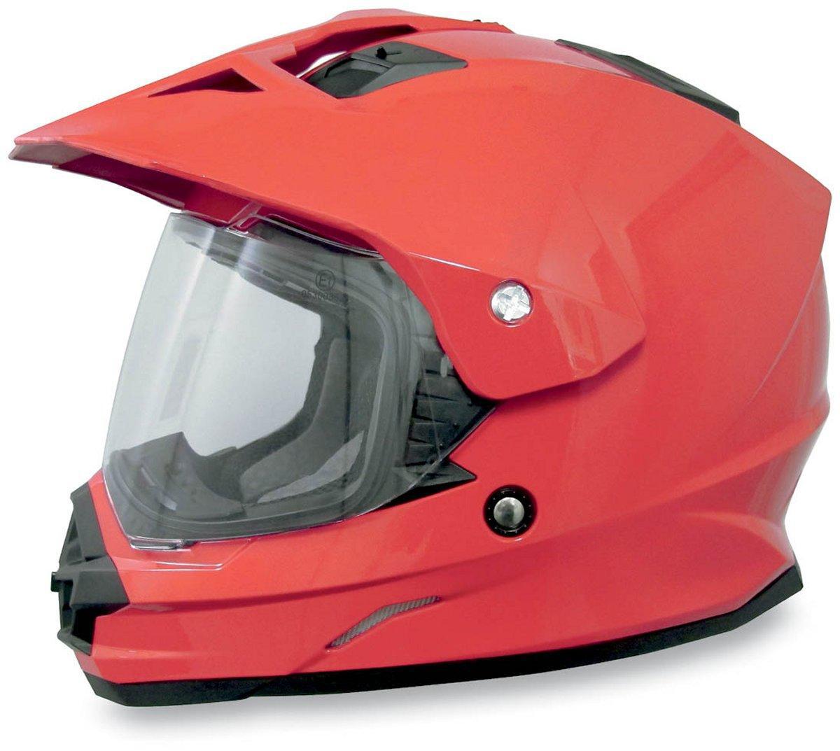 Afx fx-39 dual sport helmet solid red