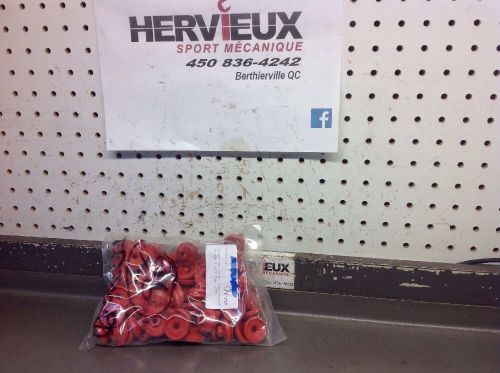 X-calibar ultra lites sno-stuff track stud nylon nut backing plate 96 6060204d