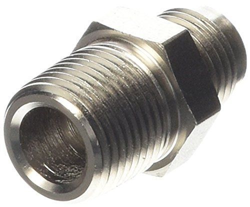 Aeroquip fce2005 nickel-plated aluminum -6an male to 3/8" npt male straight