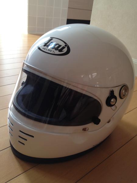 Used arai gp-2k racing helmet xl