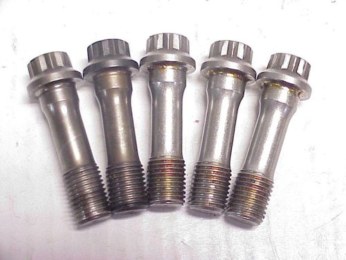 5- arp 12 point connecting rod bolts arp 2000 -04 (7/16"-20  x 1.560")  jh84
