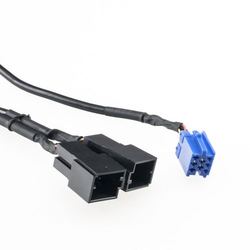 Y adapter cables cd changer incl. switcher for vw audi seat skoda with 8 pin