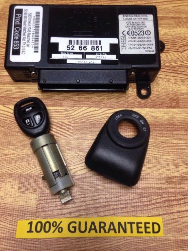 Saab 9 5 twice module, transponder ignition cylinder key fob
