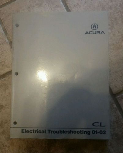 2001-2002 (01-02) acura cl 3.2cl electrical troubleshooting manual etm