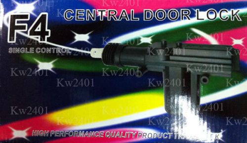 Universal central door lock single control