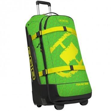 New ogio hauler 9400 wheeled green hive motocross motorcycle gear luggage bag