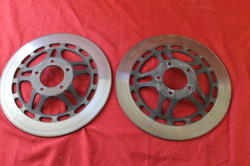80-83 honda goldwing 1100 gl1100i front left &amp; right brake disk rotors 5mm each