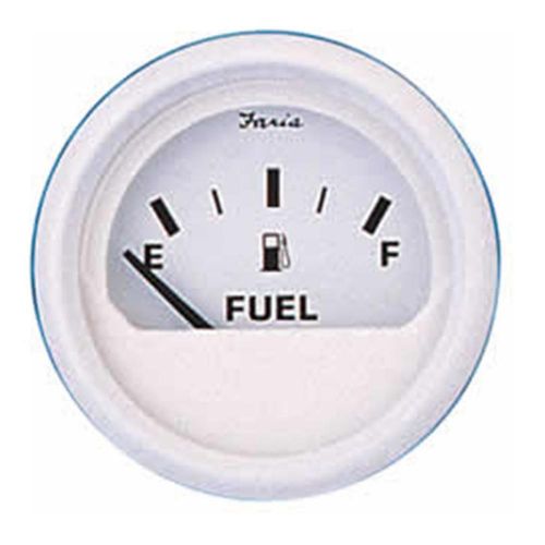 Faria dress white fuel gauge