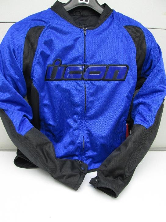 Icon hooligan 2 mesh motorcycle jacket mens med
