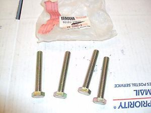 4 vintage nos, oem yamaha snowmobile suspension bolts, gpx, srx, ex, 90101-10200