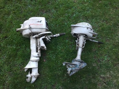 Vintage johnson outboard engines engine motor motors 5.5 5 1/2