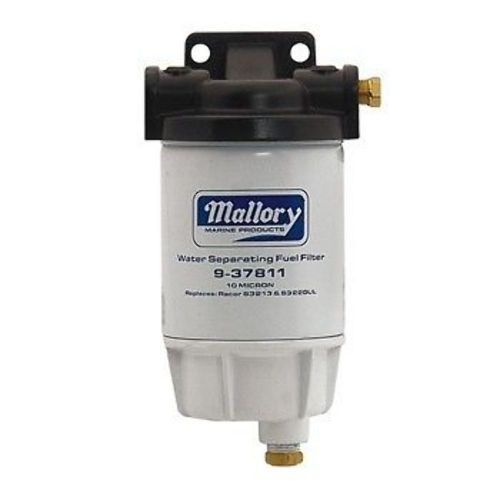 Nib mercruiser 7.4l 8.2l v8 gm fuel filter water separator racor style 320rrac01