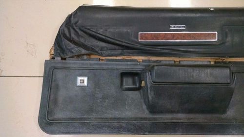 1973 1974 1975 1976 1977 el camino rh upper &amp; lower door trim panel