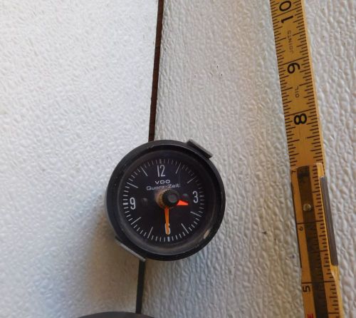 Vtg vdo quartz zeit dash clock  porsche 924 477919211 1975 1985  original