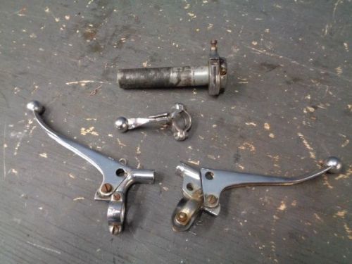 Triumph t160 trident 750 levers and throttle     162