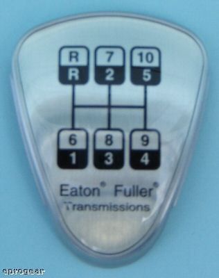 Fuller transmission 15 speed shift knob medallion