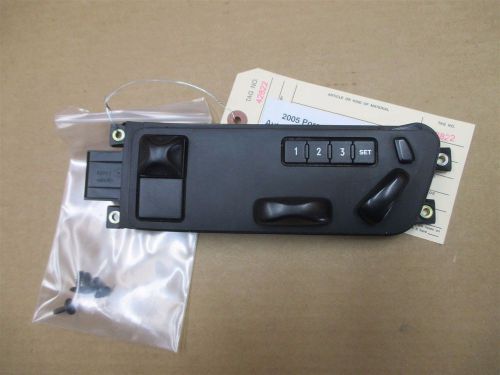 05 cayenne s porsche 955 l seat control switches 12 way power 7l5959765a 145,549
