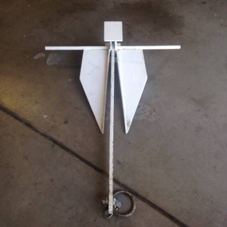 70lb danforth style anchor