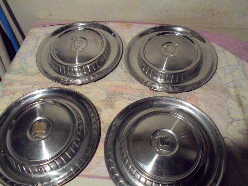 1957 dodge coronet, custom royal lancer 14&#034; wheel covers, hubcaps, set of 4