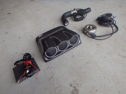 Defi link 60mm gauges water oil temp pressure honda integra dc5 s2000 evo wrx