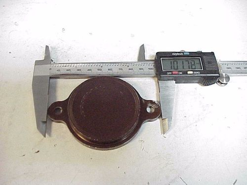 Billet aluminum rear camshaft cover for sb 2.2 bowtie block nascar arca c9