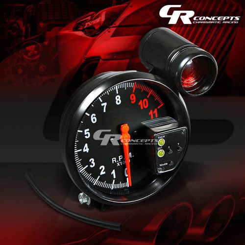Buy UNIVERSAL 5" 4/6/8 CYL 11K RPM TACHOMETER LED GAUGE METER+SHIFT LIGHT BLACK LOOK in Rowland