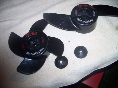 Motorguide trolling motor ninga props--2 for 1 price with nuts