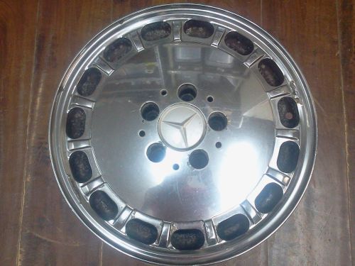 15" rim - mercedes benz 124, 126, 200, 300, 400  / 1986  1987-1996  /  shiney