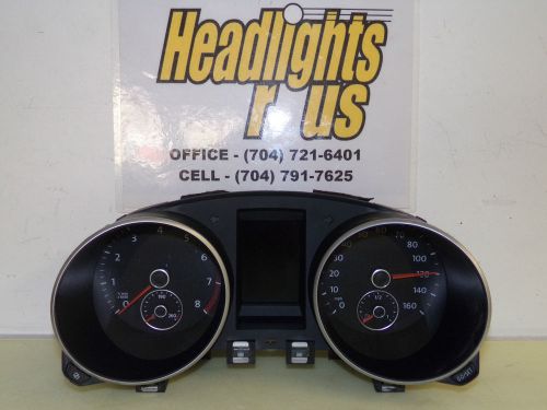 2010 2011 2012 volkswagen jetta speedometer instrument cluster new oem 95