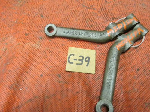 Mg midget, original lt &amp; rt steering arms, aha 9957, aha 9958, !!