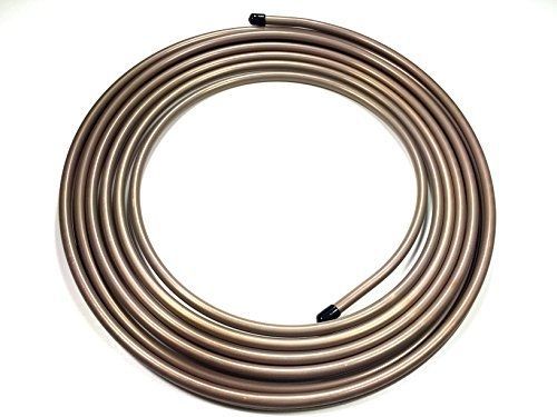 Thestopshop roll of 3/8&#034; copper nickel fuel / transmission line (.375) 25 feet