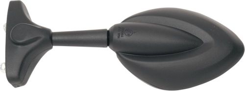 Parts unlimited black aluminum universal mirrors 0640-0123