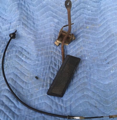 1971 dodge gas pedal &amp; cable truck sweptline 1970 1969 69 70 71 d100 d200
