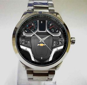 Hot 2015 chevrolet camaro steering wheel accessories wristwatch