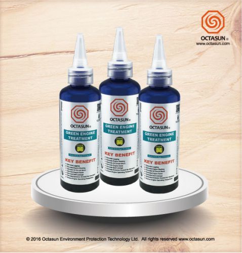Green engine oil additive treatment 150ml, for 6l of engine oil,