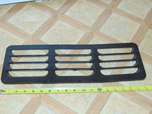 Nos vintage universal flush mount hood vent snowmobile atv custom 18" x 6" ppt