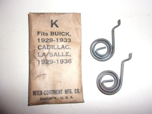 1929-1933 buick door latch springs nors 1929-1936 cadillac la salle  - b301