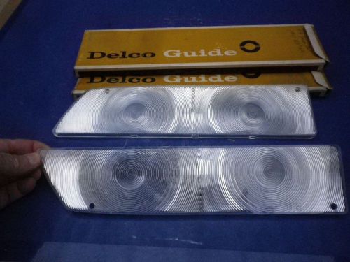 Nos gm 67 1967 olds inner tail lamp lens light lenses delmont 88 delta 88 custom