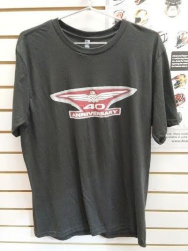 Honda goldwing 40th anniversary t-shirt 50/50 blend nos new great gift! men&#039;s!