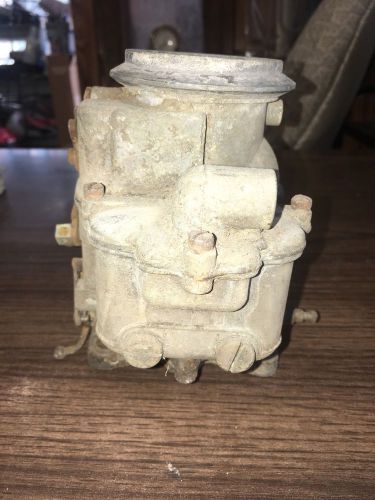 Ford carburetor  94 2bbl  w/manual choke model 7 r t flat head 3 bolt pattern
