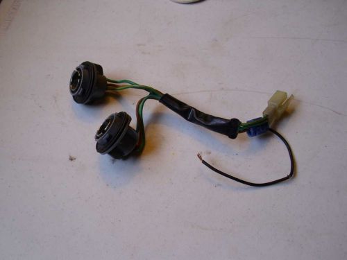 Honda vfr700f 1987- taillamp, brakelight wiring harness, sockets