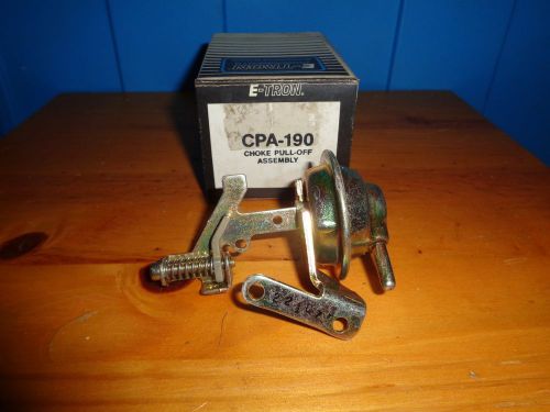 Carburetor choke pull off-choke pull-off assembly e-tron cpa190