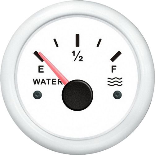 Kus boat water level indicator marine water level meter white 12/24v 0-190Ω 52mm
