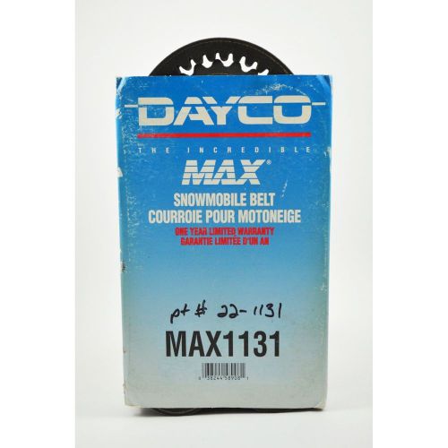 Dayco max 1131 snowmobile drive belt