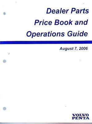 Volvo penta marine parts price book guide manual