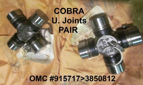 Cobra omc pair of universal joints #915717&gt;3850812 new